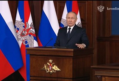 Владимир Путин: «Российские войска владеют инициативой в зоне СВО»