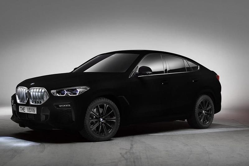 BMW представила самый черный автомобиль в мире