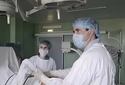 Артроскопию коленного сустава впервые выполнили в Динской центральной больнице