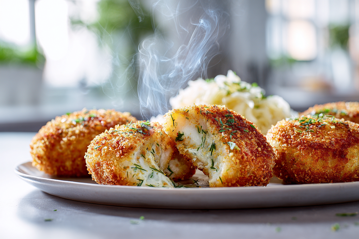 Делаю рыбные котлеты с масляной начинкой – хрустят как чипсы