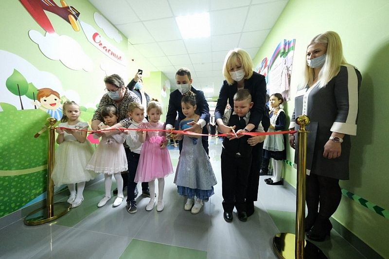Новый корпус детского сада открыли в Приморско-Ахтарске