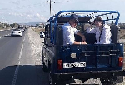 В Анапе задержали водителя УАЗа, с нарушениями перевозившего детей  