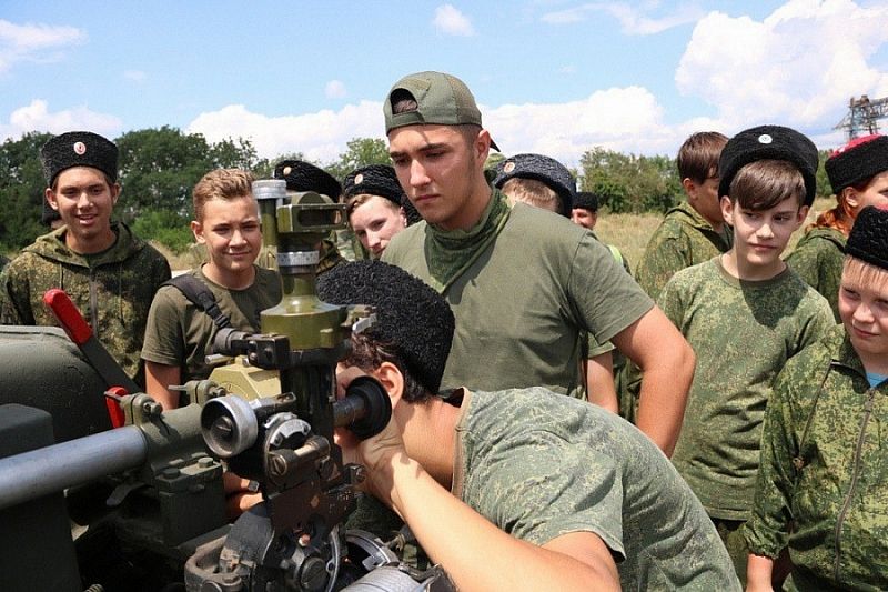 Военно-полевые сборы Кубанского казачьего войска проходят в Краснодарском крае