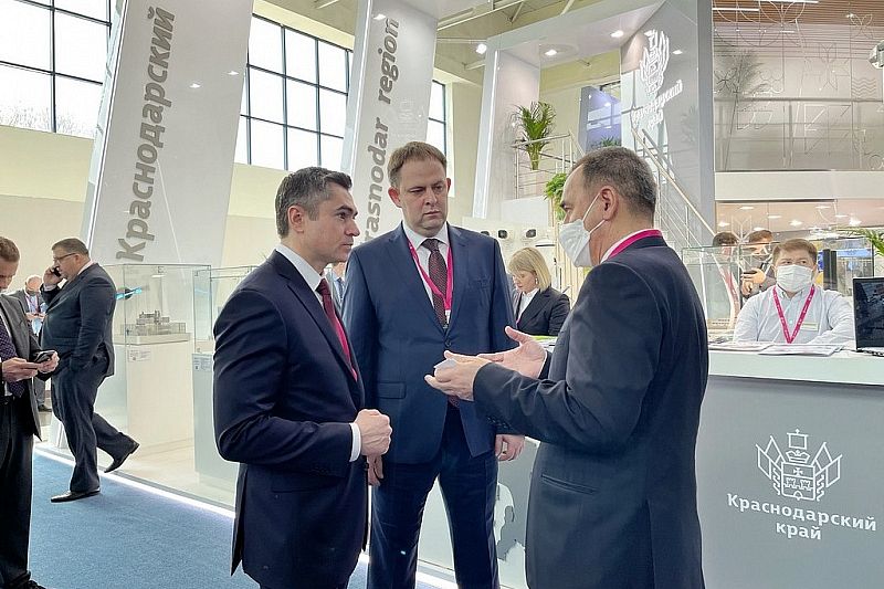 Промышленный потенциал Краснодарского края на международной выставке «Иннопром» представляют 12 предприятий