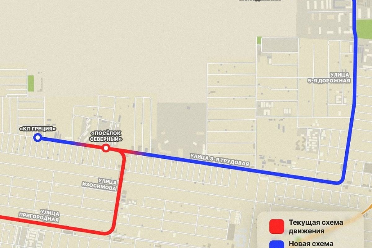 В Краснодаре маршрут автобуса №32 продлят до Молодежного микрорайона