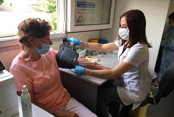 Мобильный центр «Маршрут здоровья» проводит скрининговые обследования жителей Краснодара