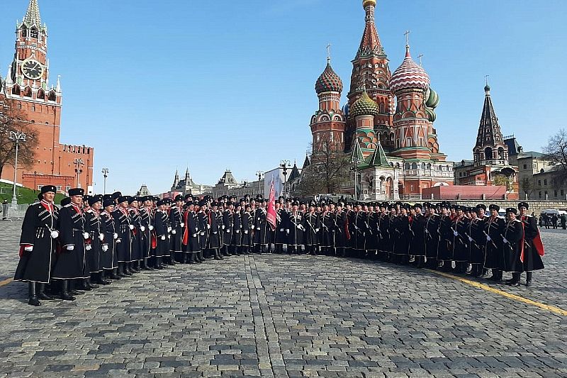 Казаки Кубанского казачьего войска примут участие в Параде Победы в Москве