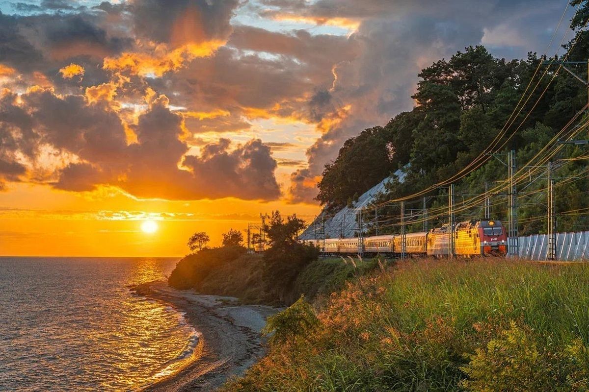 В РЖД анонсировали первый рейс нового туристического поезда «На Юг»: он приедет в Сочи