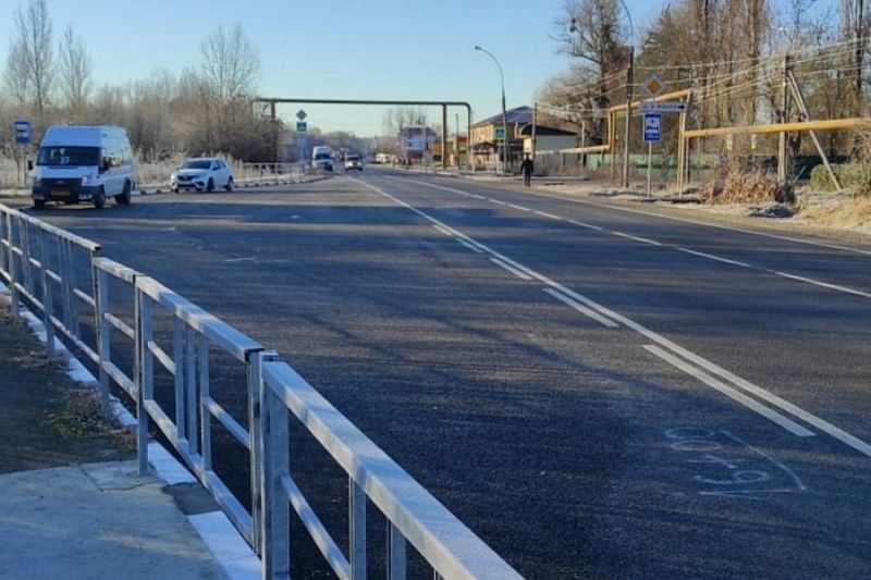 Ремонт участка дороги Майкоп – Туапсе завершили в Апшеронском районе 