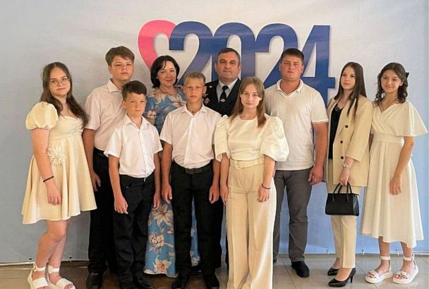 Вениамин Кондратьев рассказал о семье Дворниченко из Кореновского района
