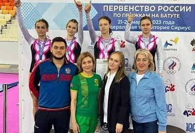 Краснодарские батутисты стали призерами Всероссийского турнира