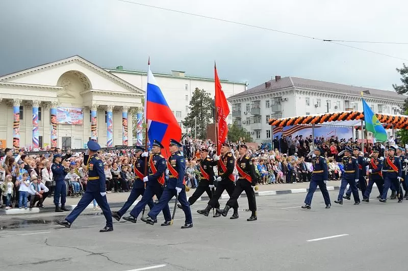 Парад Победы 2019 года в Новороссийске посмотрели более 50 тысяч человек