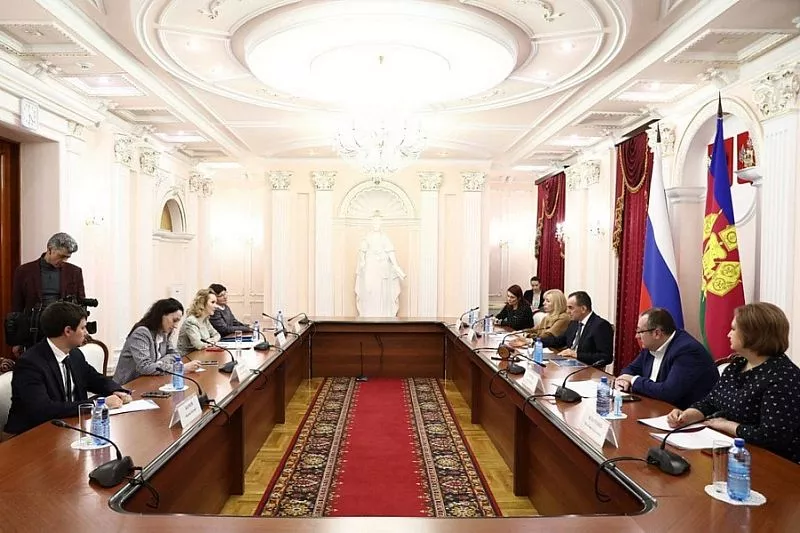 Губернатор Кубани встретился с уполномоченным при Президенте РФ по правам ребенка