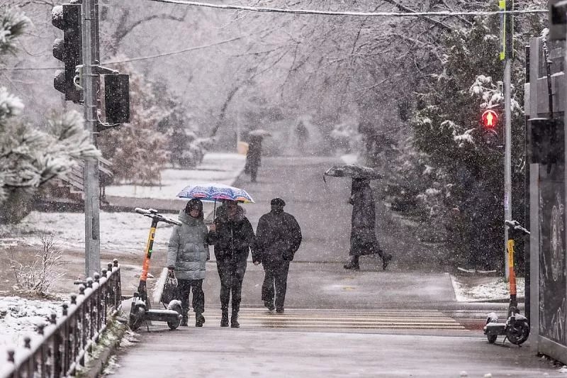 И дождь, и снег: когда ожидается пик непогоды в Краснодарском крае