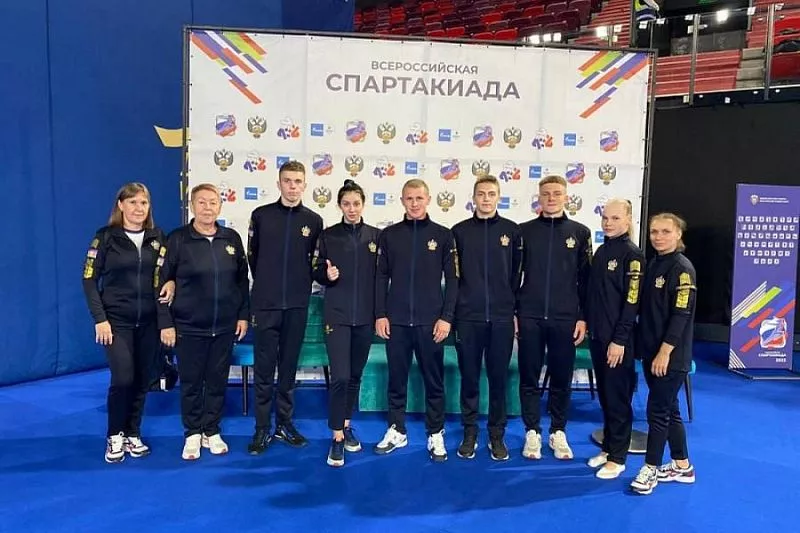 Спортсмены из Краснодарского края стали первыми на Всероссийской спартакиаде по прыжкам на батуте