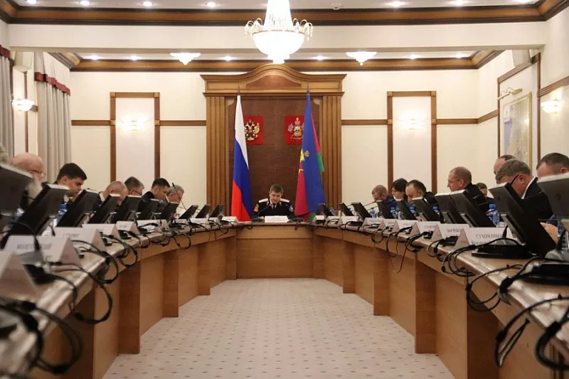 В Краснодаре провели заседание рабочей группы при губернаторе по делам казачества