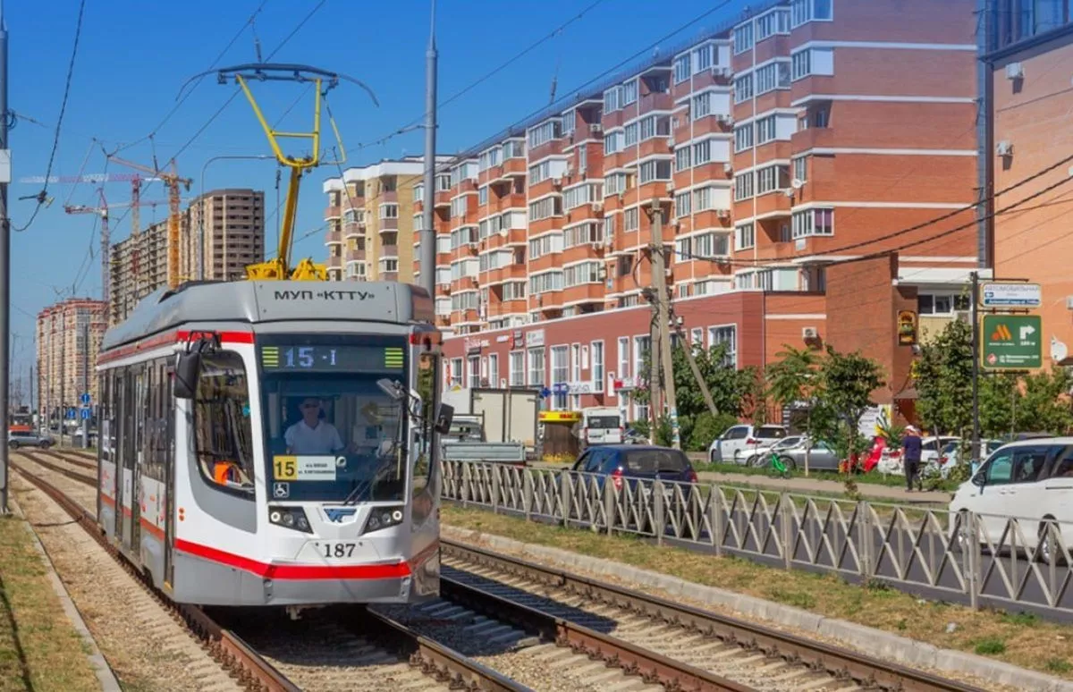 Движение трамваев по улице Московской в Краснодаре восстановили досрочно.  20 мая 2024 г. Кубанские новости