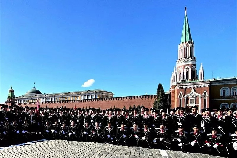 В Параде Победы в Москве приняли участие казаки Кубанского казачьего войска