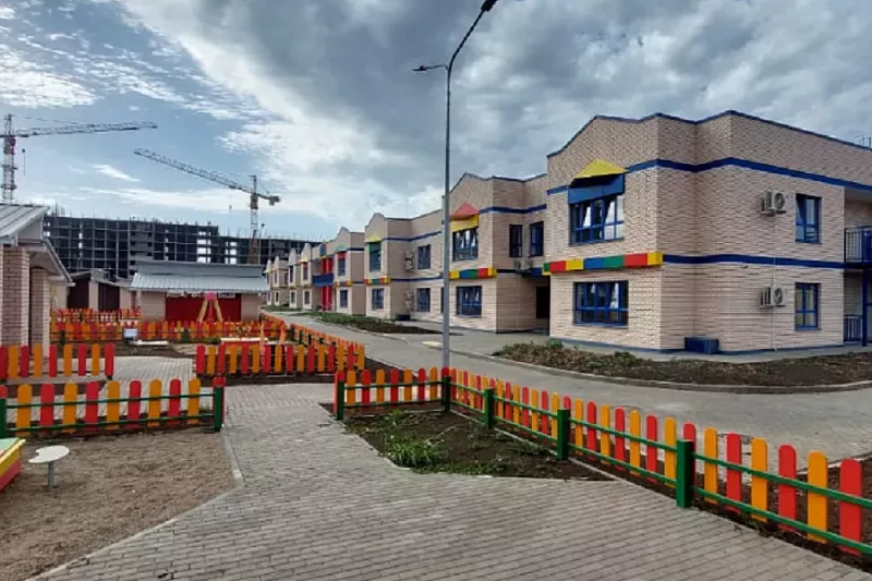 В Краснодаре достроили детский сад районе ул. Кирилла Россинского