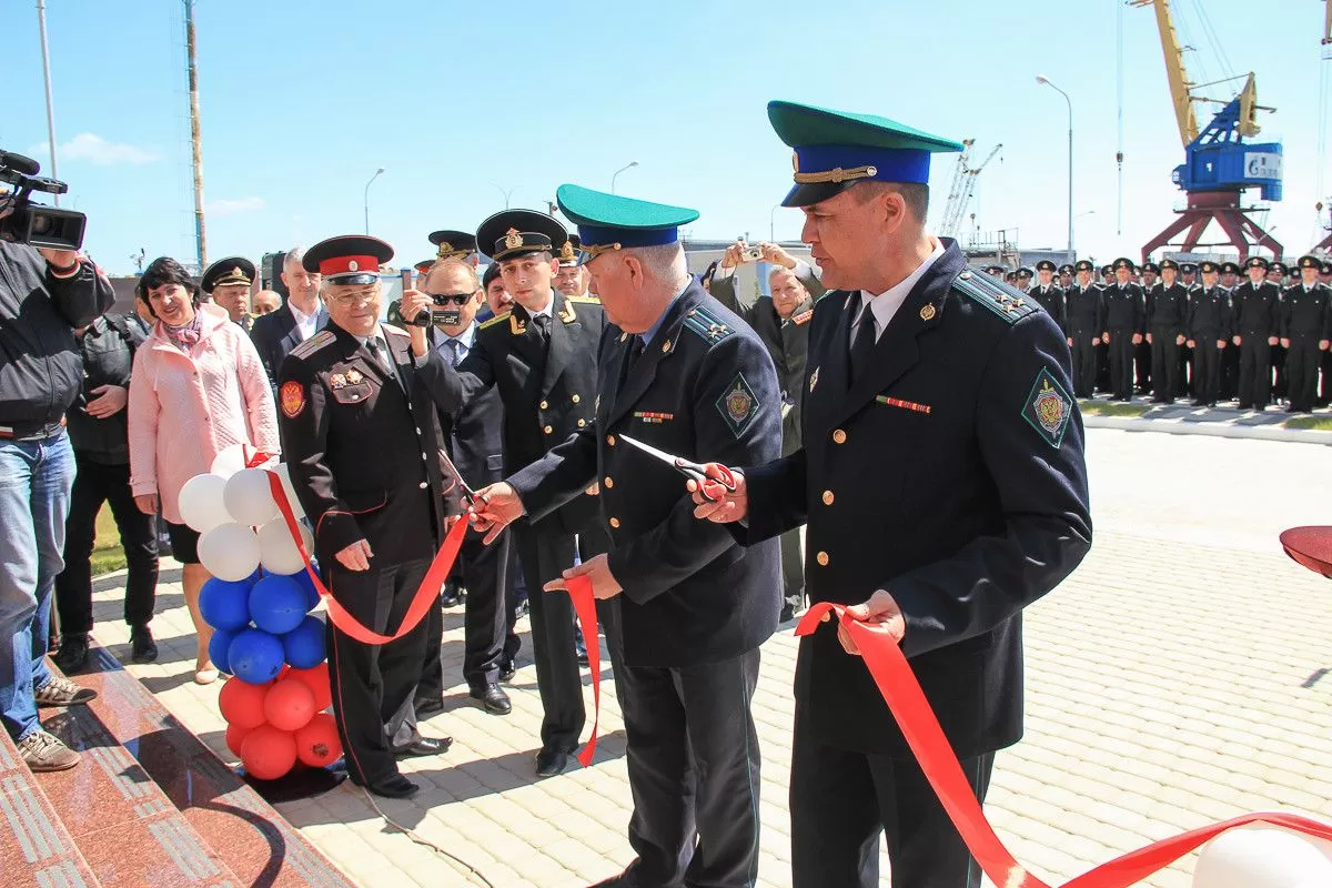 В Темрюке отряд пограничных сторожевых кораблей справил новоселье -  Кубанские новости