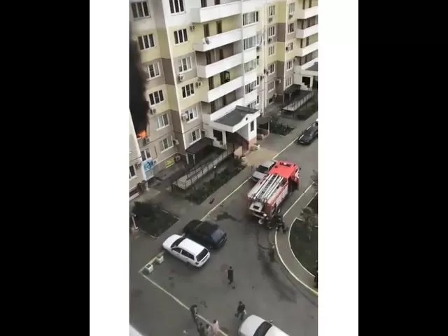 Пожар на ул Котлярова